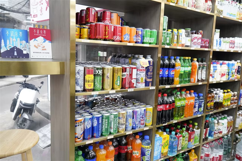 武汉樱花主题超市_武汉烟草知音网络服务操作平台_中轻连锁超市樱花改造