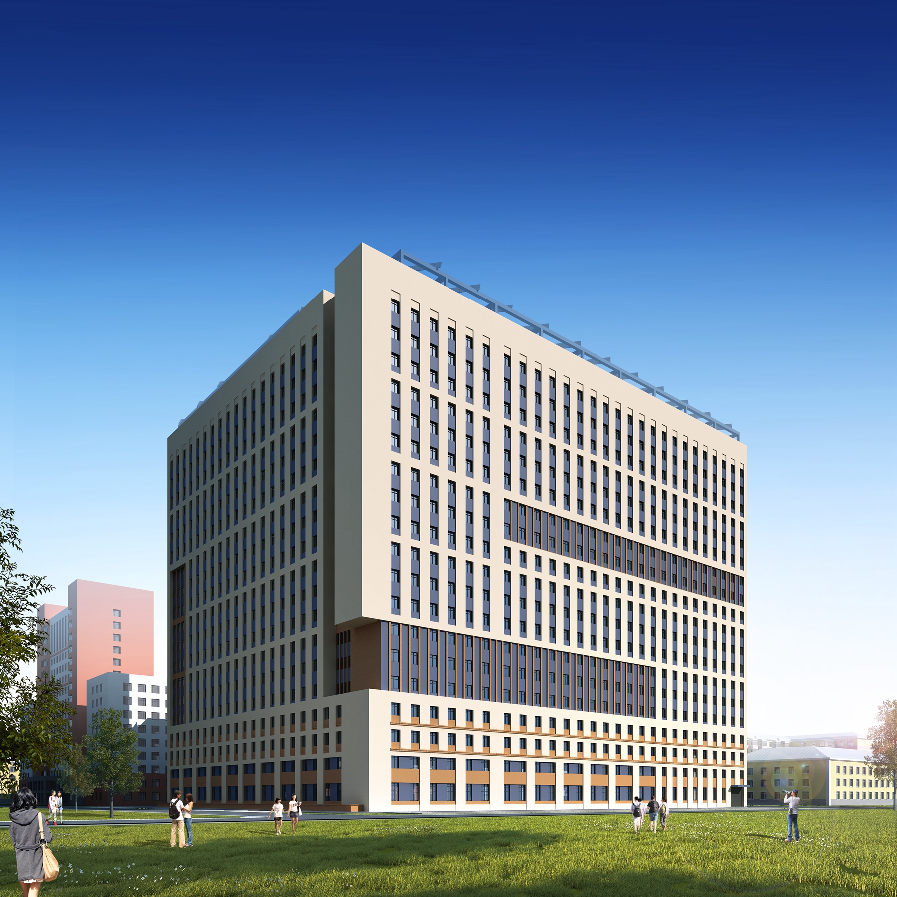 哈尔滨工业大学基建项目_哈尔滨工大集团公寓_哈尔滨工业大学新公寓