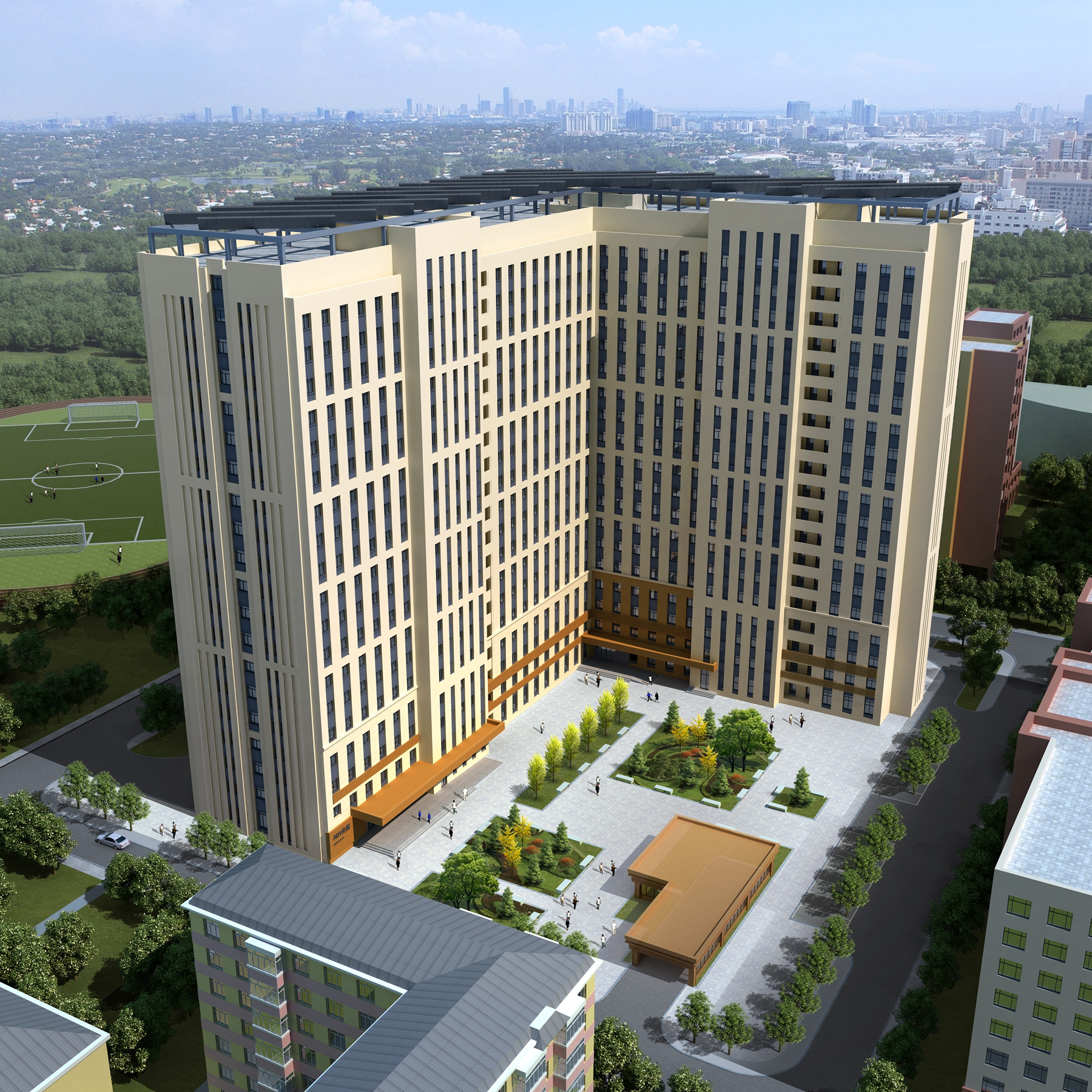 哈尔滨工业大学基建项目_哈尔滨工大集团公寓_哈尔滨工业大学新公寓