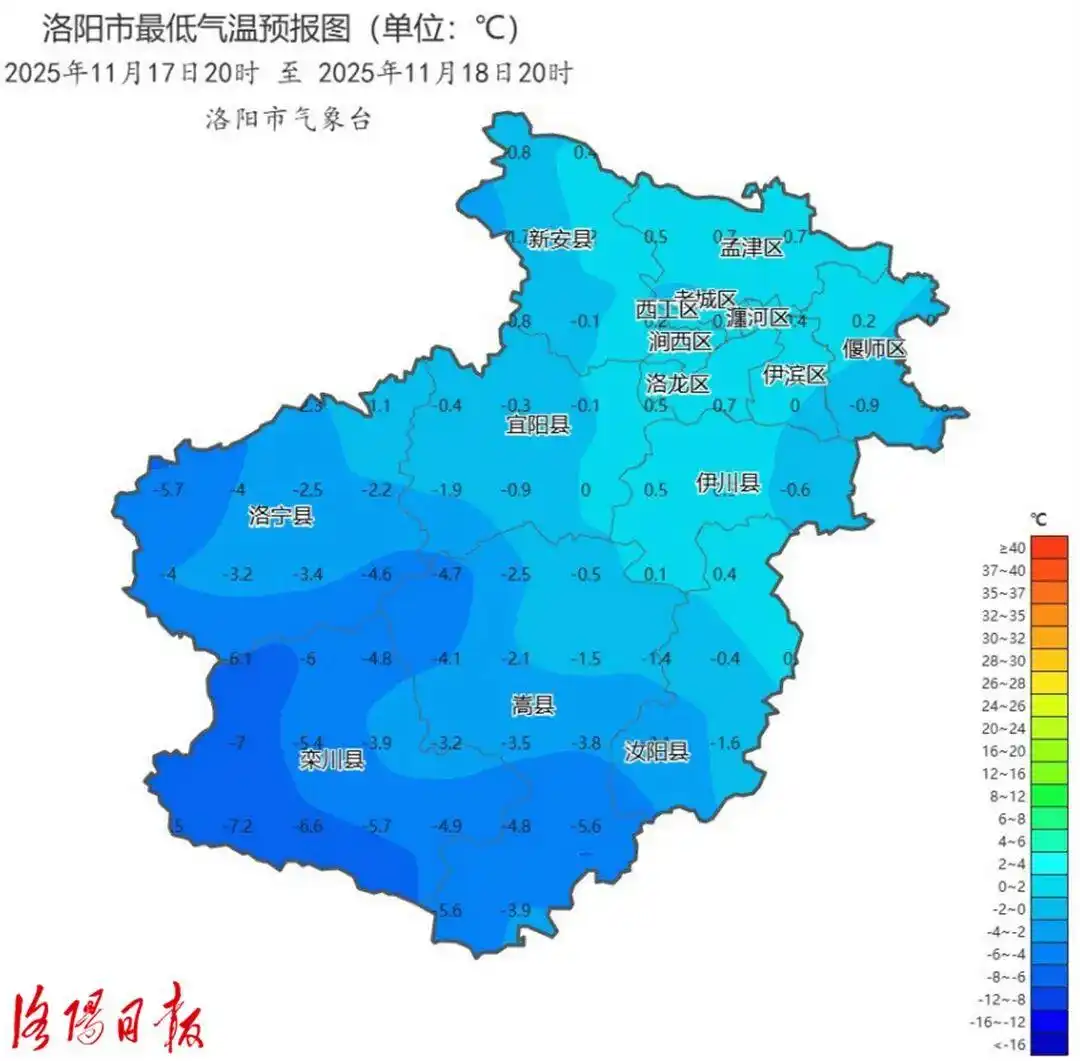 大风+雨雪+强降温！洛阳市发布重要天气报告