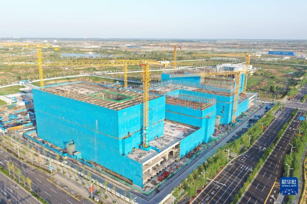 中国卫星网络集团有限公司雄安新区总部_河北雄安新区 新华网_雄安新区启动区项目进展