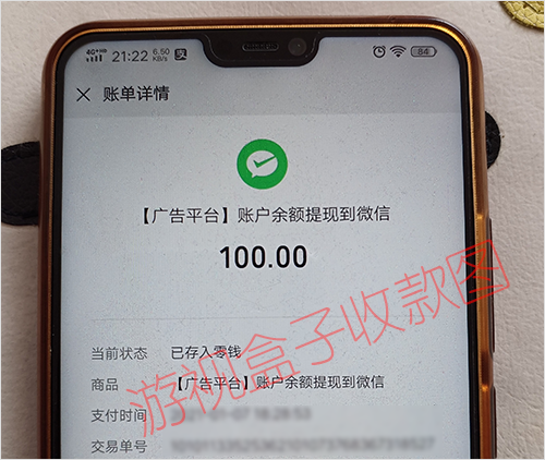 游视盒子收入截图