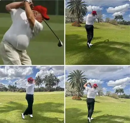 详细阅读:特朗普发对比图回应“特朗普有大肚腩图”:假的,这些人真卑鄙! 特朗普发对比图回应“特朗普有大肚腩图”:假的,这些人真卑鄙!