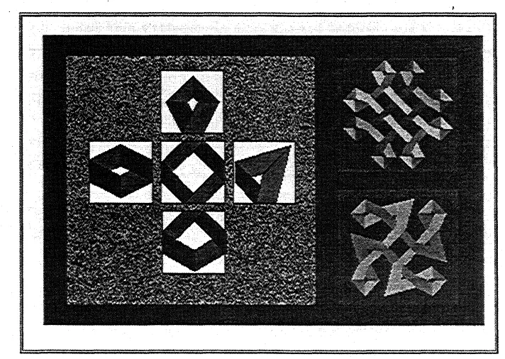 镜像曲线研究_几何学拼贴理论图论扭结理论_镜像绘画
