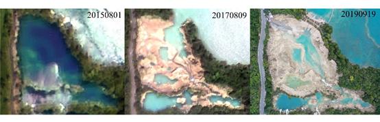 九寨沟地震后火花海遥感监测评估_九寨沟地震后诺日朗瀑布恢复情况_新闻热评九寨沟地震