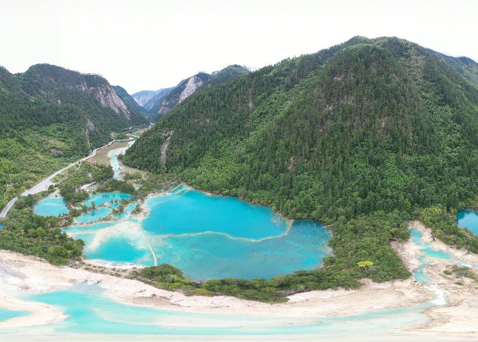 九寨沟地震后诺日朗瀑布恢复情况_九寨沟地震后火花海遥感监测评估_新闻热评九寨沟地震