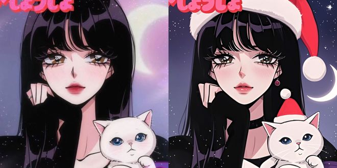 加圣诞帽的软件是什么_AI戴圣诞帽教程_圣诞节AI头像生成