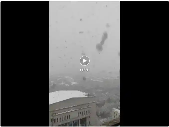 这就下雪了？南方还有穿短袖的！接下来冷空气带来换季式降温