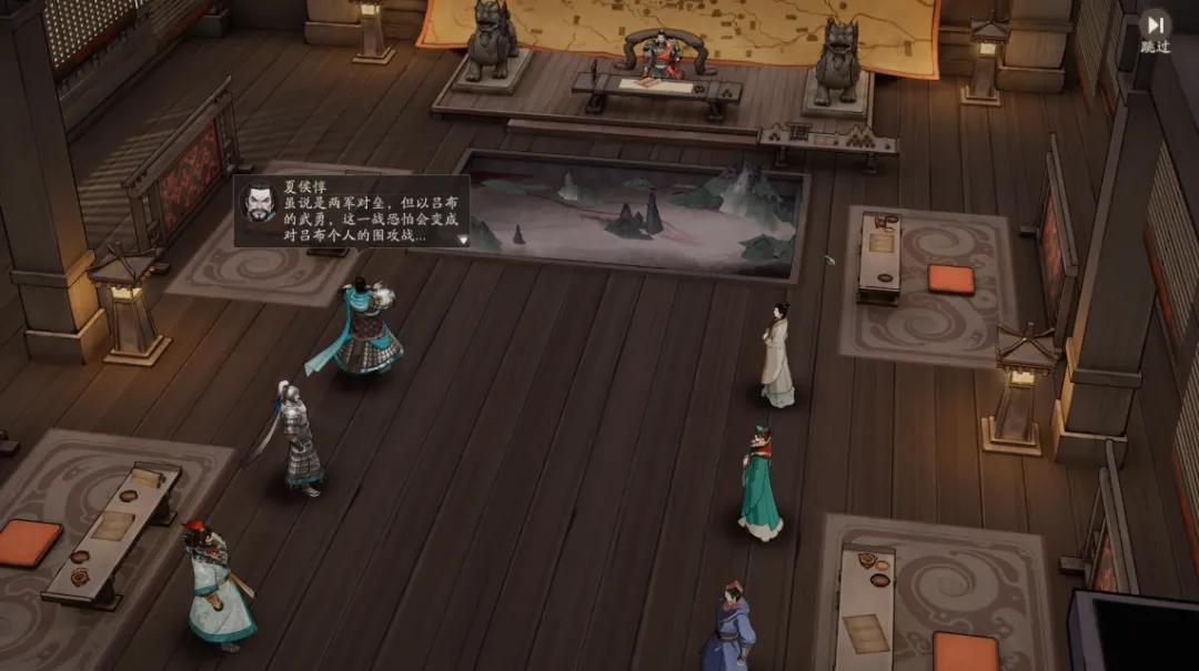 水墨画风三国战棋_三国小游戏_三国望神州游戏特色