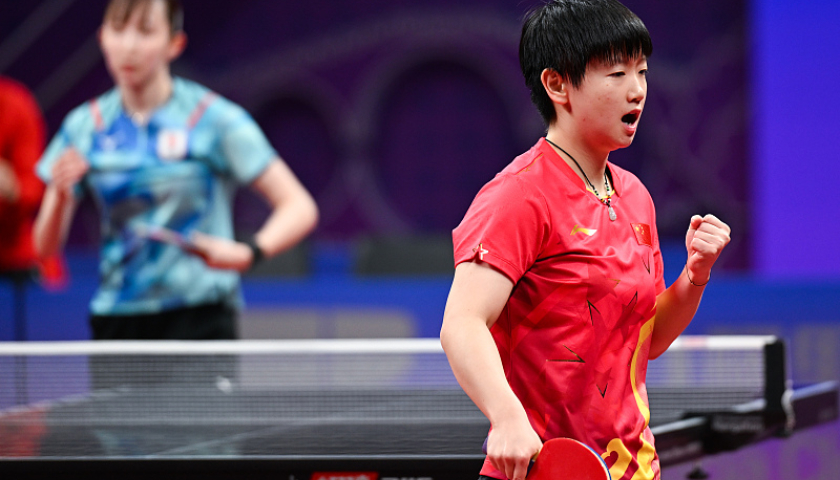 樊振东:王楚钦是国乒绝对的领军人物_中国乒乓球队杭州亚运会战绩_樊振东王楚钦孙颖莎王曼昱表现