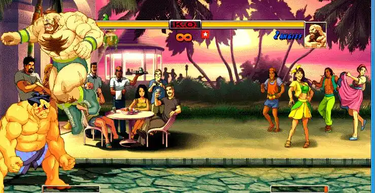 超级街霸2超清电脑版安装教程_超级街头霸王2出招表_超级街霸2全角色招式详解