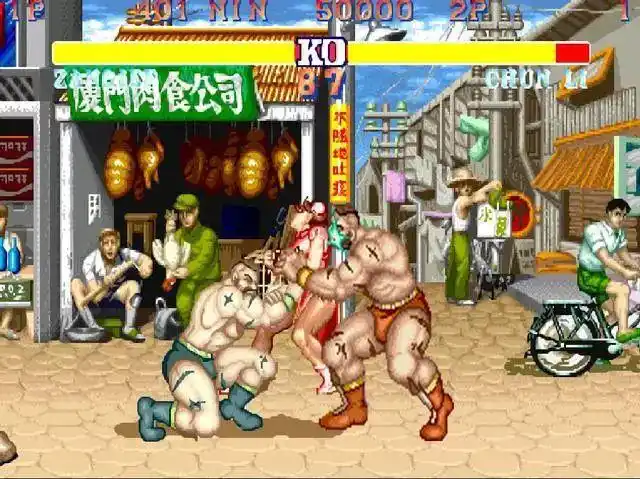 经典街机游戏《街头霸王》历代桑吉尔夫的超必杀技，是我想多了吗