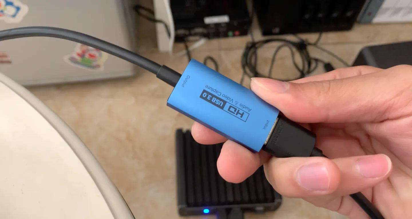 69元采集卡开箱评测_电脑上有视频采集卡吗_百元级MS2130采集卡