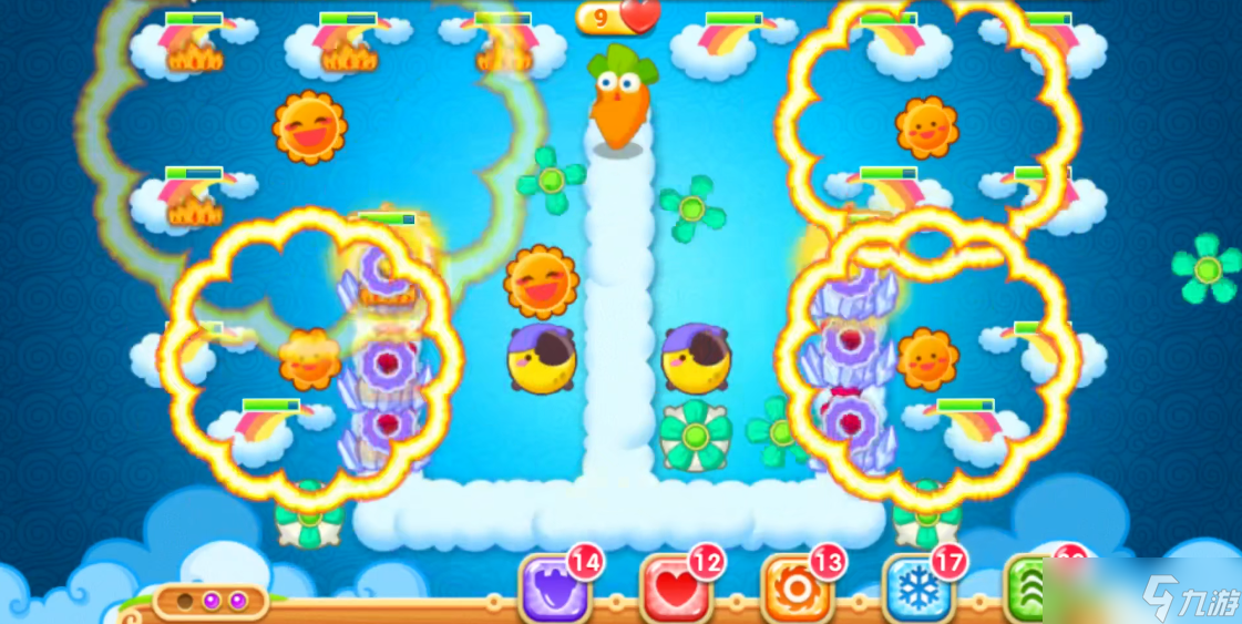 保卫萝卜二63关怎么攻略