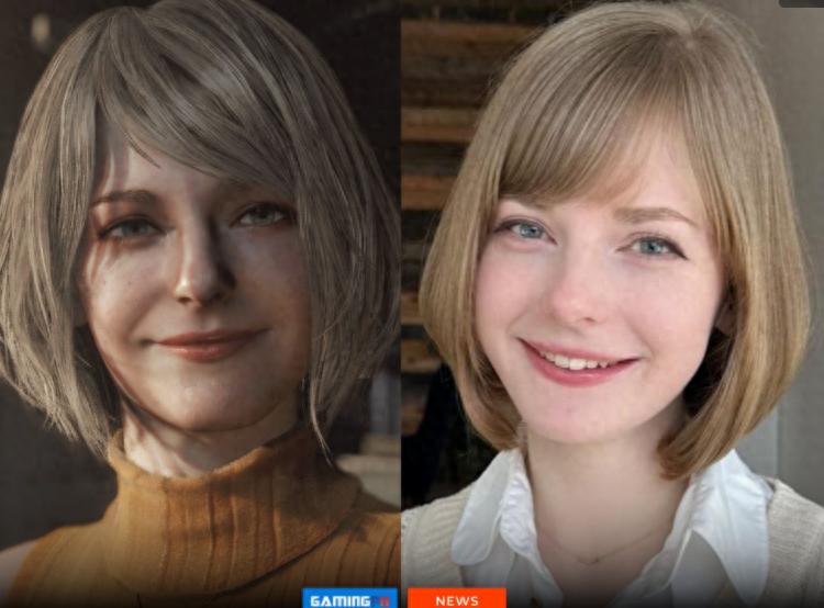 生化危机4重制版女主背后的演员 四位大美女集结打造的阿什莉