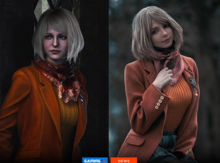 生化危机4重制版 碍事梨 动作捕捉 基因维芙·布赫纳_生化危机4重制版 碍事梨 脸模形象_生化危机4预告片