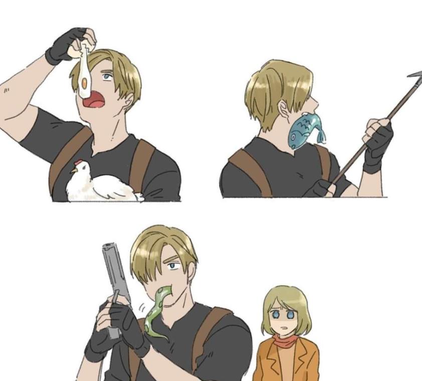 生化危机4重制版 碍事梨 脸模形象_生化危机4重制版 碍事梨 动作捕捉 基因维芙·布赫纳_生化危机4预告片