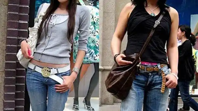 这条裤子又流行了，我真的会谢