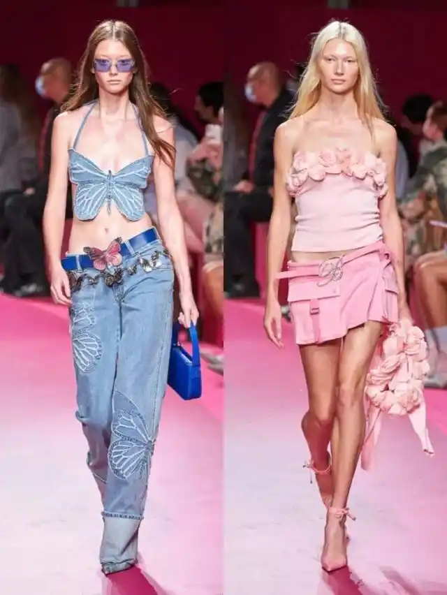 低腰裤图片 尴尬_辣妹裤回潮_复古低腰裤