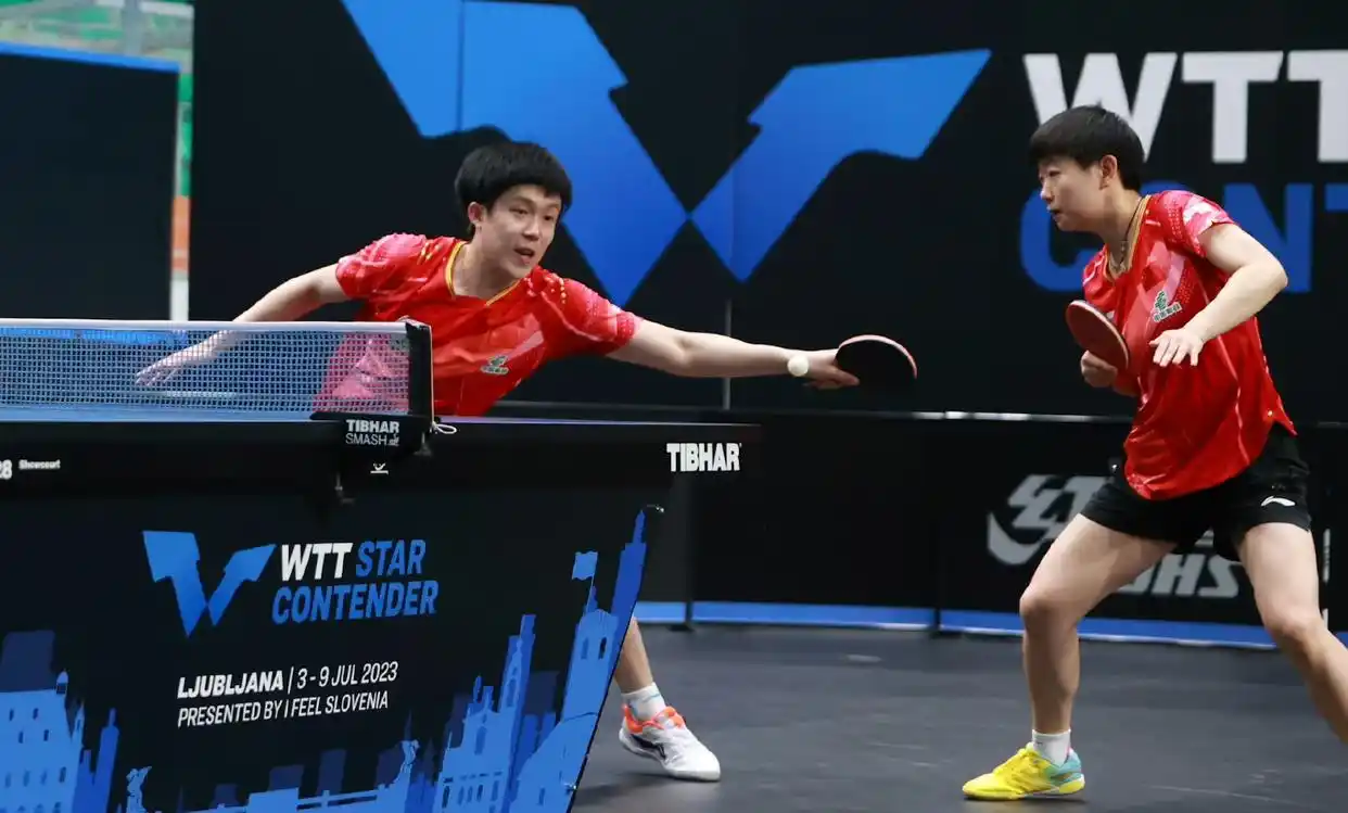 WTT球星挑战赛：中国队提前锁定混双、男双冠军