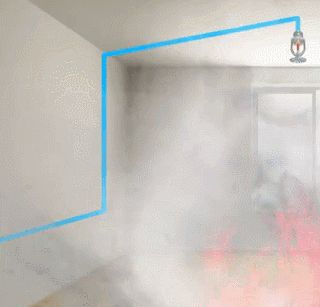 酒店消防喷淋头挂衣服后果_客人在酒店随手一挂 事后被索赔16万_在消防喷淋头上挂衣服索赔