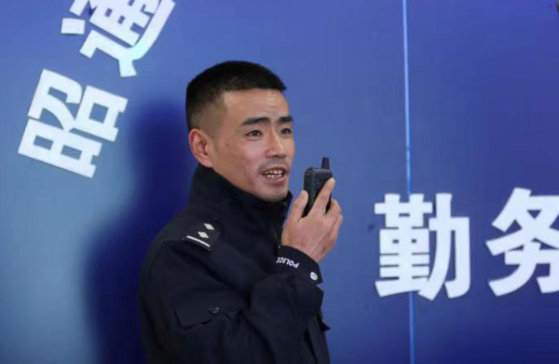 谭福春工作照。 昭通市公安局供图