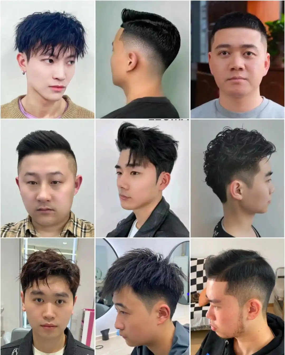 男发型_男士发型设计_短发造型技巧