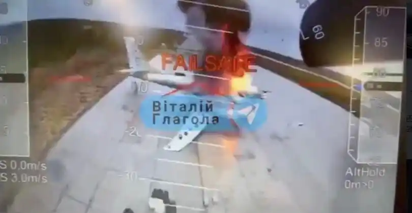 俄军开战来最大战损曝光，5架图-95战略轰炸机被烧光，特工被灭口