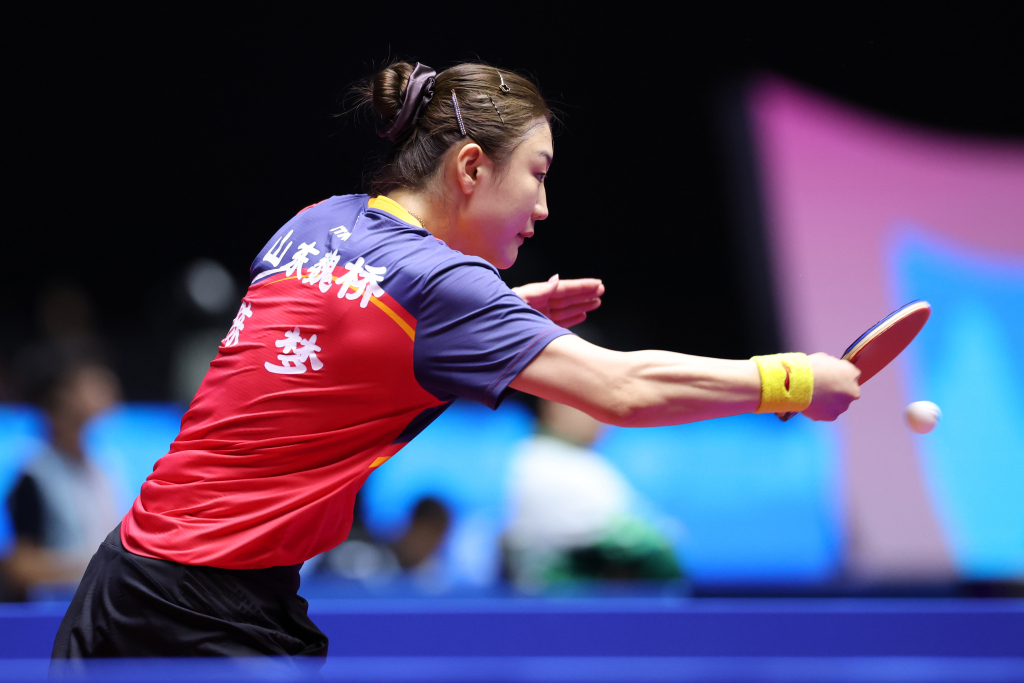 “回忆杀”！陈梦战胜朱雨玲全运会乒乓球女单摘铜
