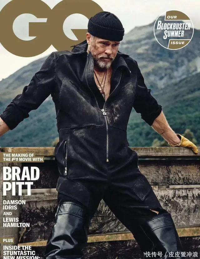 61岁布拉德·皮特新片演F1车手，不老男神状态惊艳，GQ大片曝光
