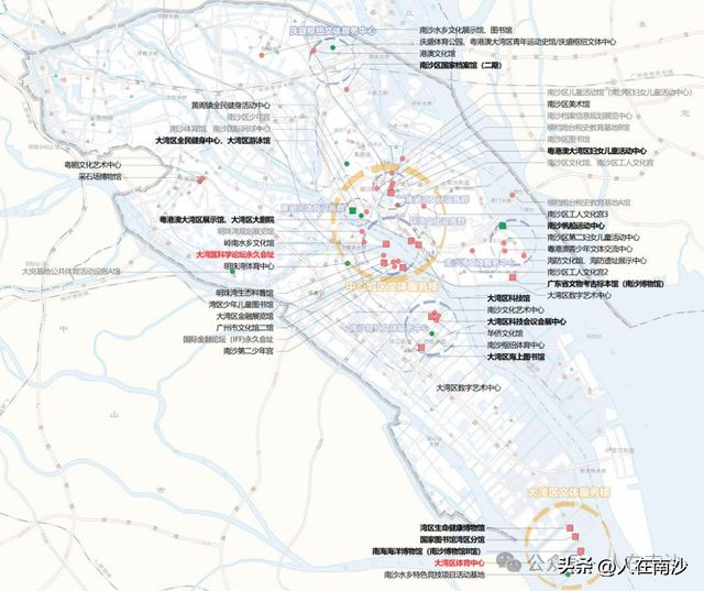 体育设施布点规划_南沙新增图书馆博物馆科技馆体育馆_南沙区文化体育设施布点规划2022—2035年