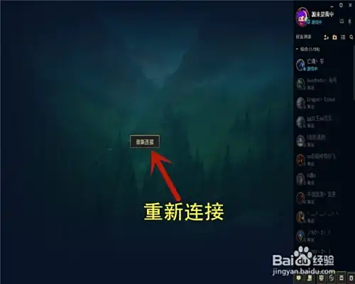 lol网络连接失败