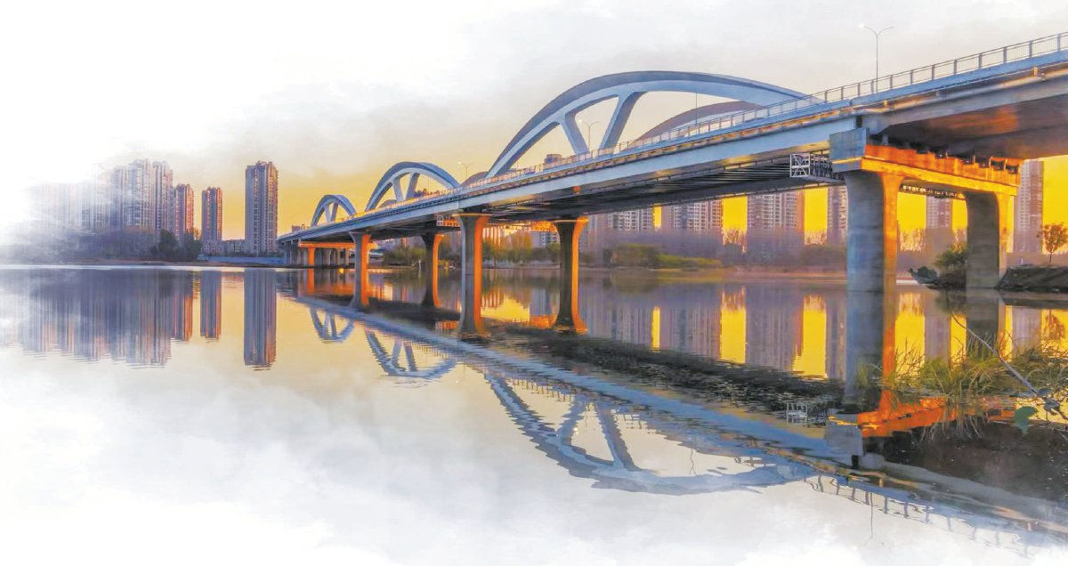 连接北京通州与河北大厂的厂通桥已通车。孙立平 摄