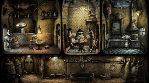 机械迷城 手绘风格 冒险解谜游戏_机械迷城中文版