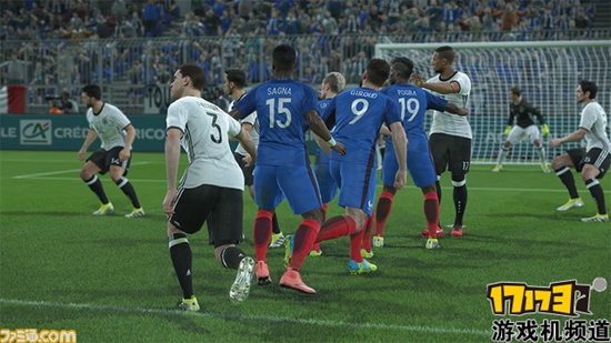 实况足球2017 PS4发售_实况足球2017 Fox引擎画面_实况足球10 对战平台