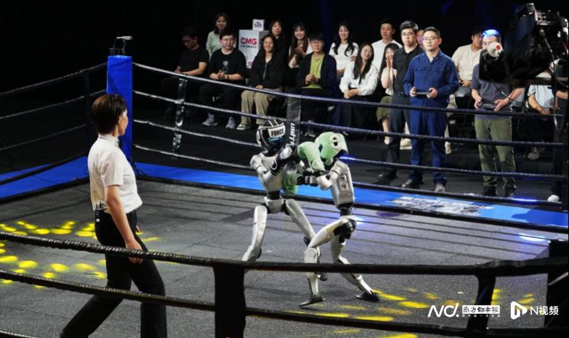 机器人格斗比赛 AI学习与动作设计_宇树G1人形机器人 格斗比赛 规则和机制_机器人格斗赛