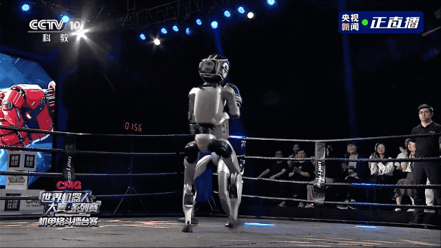 机器人格斗赛_CMG世界机器人大赛机甲格斗擂台赛规则_宇树科技人形机器人Unitree G1格斗性能