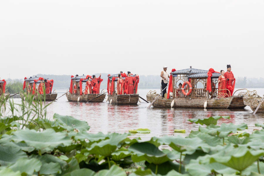 移风易俗展新貌，雄安这场水乡集体婚礼超甜！