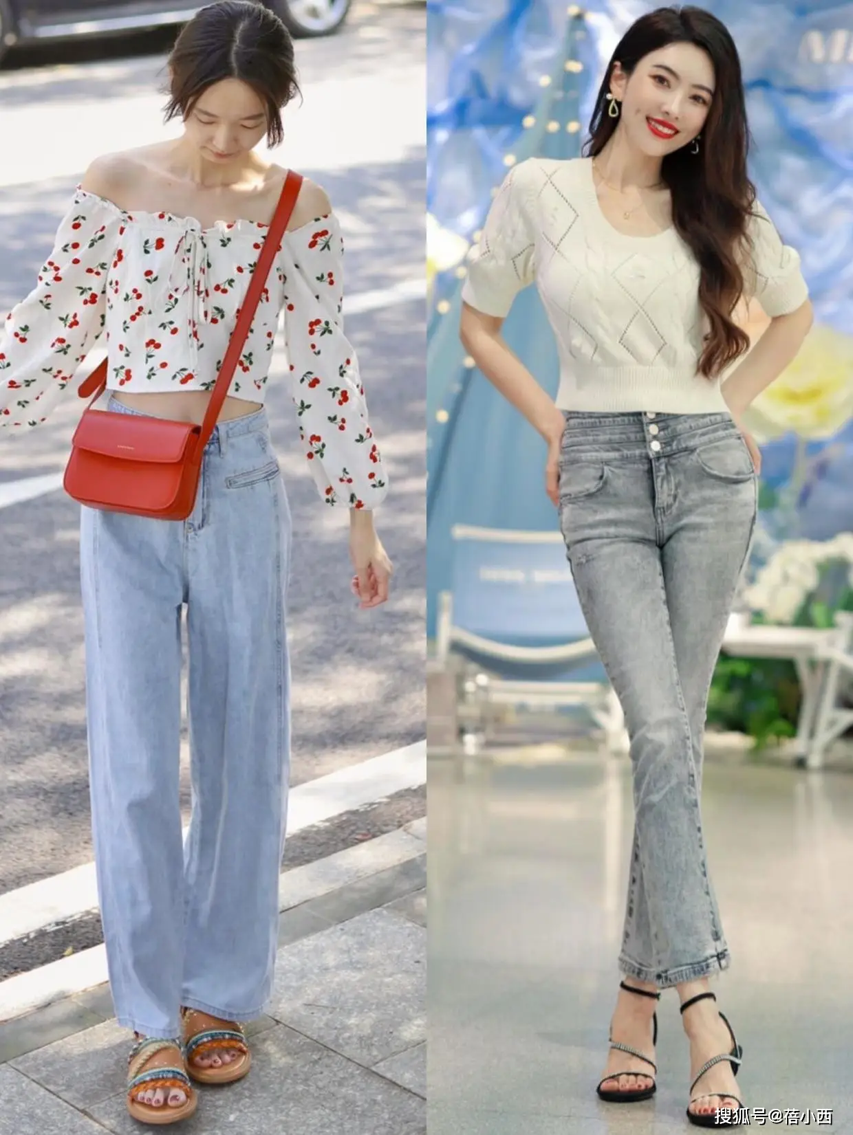 紧身牛仔裤卷裤脚_牛仔裤穿搭技巧_直筒牛仔裤时尚搭配