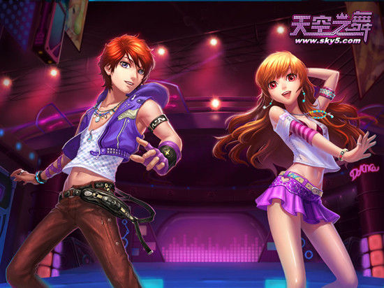 炫舞游戏天空之舞_青春题材音乐舞蹈游戏_天空之舞名字空格