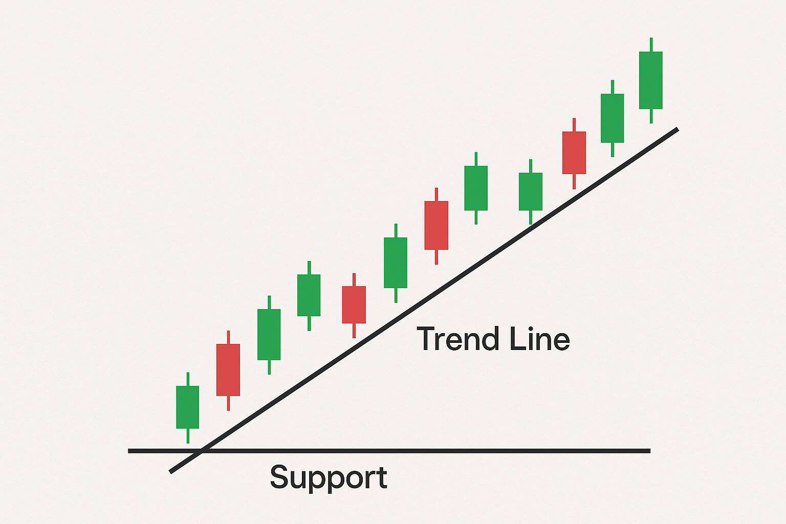 趋势线技术分析_手机炒股软件哪个可以画线_上升趋势线下降趋势线