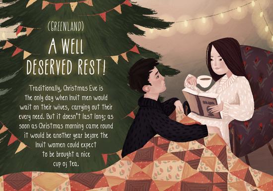 格陵兰:忙了一年 这一天值得好好休息