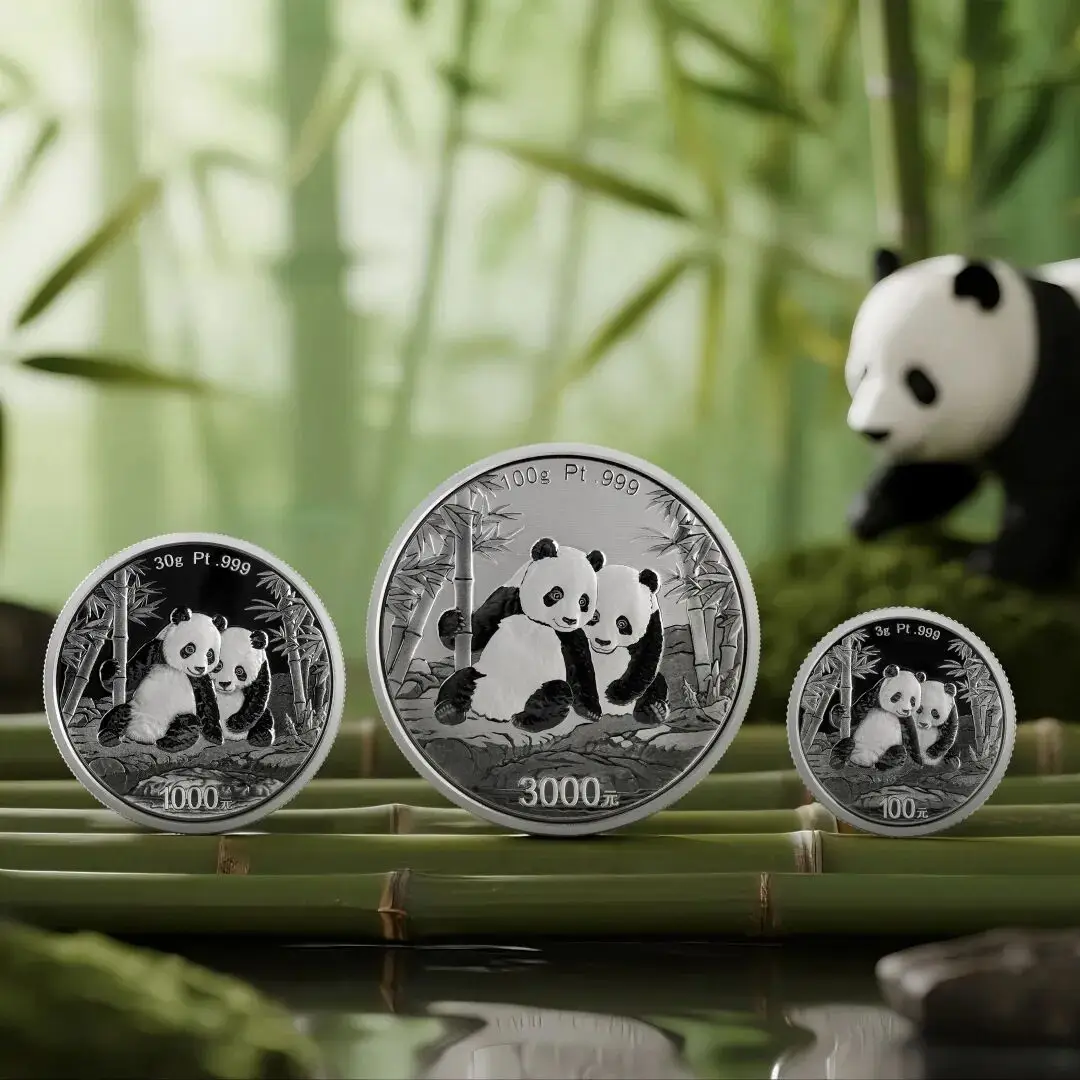 熊猫币设计图稿两只熊猫_2026马年纪念币来了_2026版熊猫纪念币发行公告