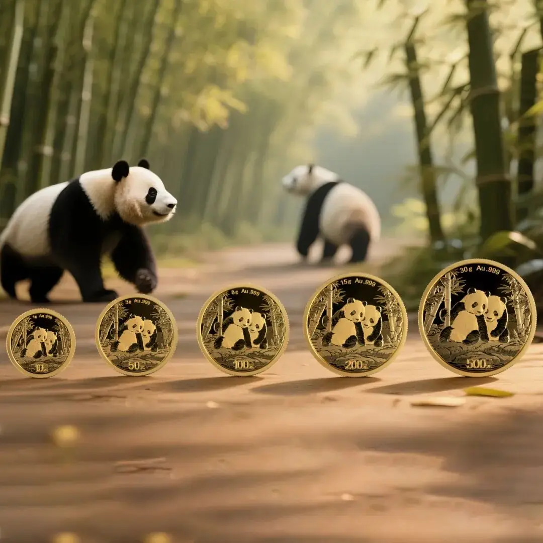 2026版熊猫纪念币发行公告_熊猫币设计图稿两只熊猫_2026马年纪念币来了