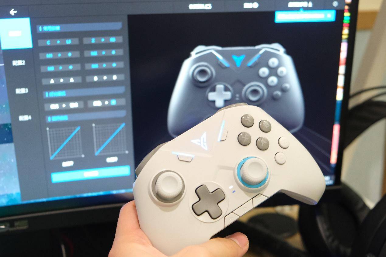 dnf手柄设置_国产PC端手柄评测_飞智黑武士2手柄