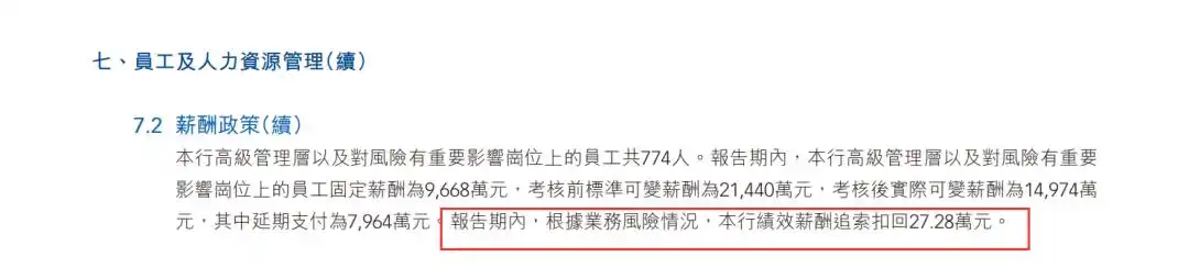 让员工退还3年过节费?银行回应_招商银行追回绩效薪酬制度_金融机构反向讨薪数据披露