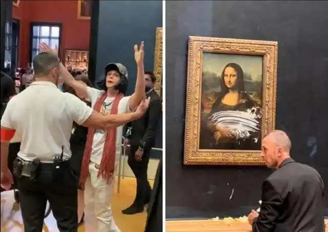 卢浮宫蒙娜丽莎袭击事件_卢浮宫一件被盗珠宝掉半路了_蒙娜丽莎防弹玻璃保护措施