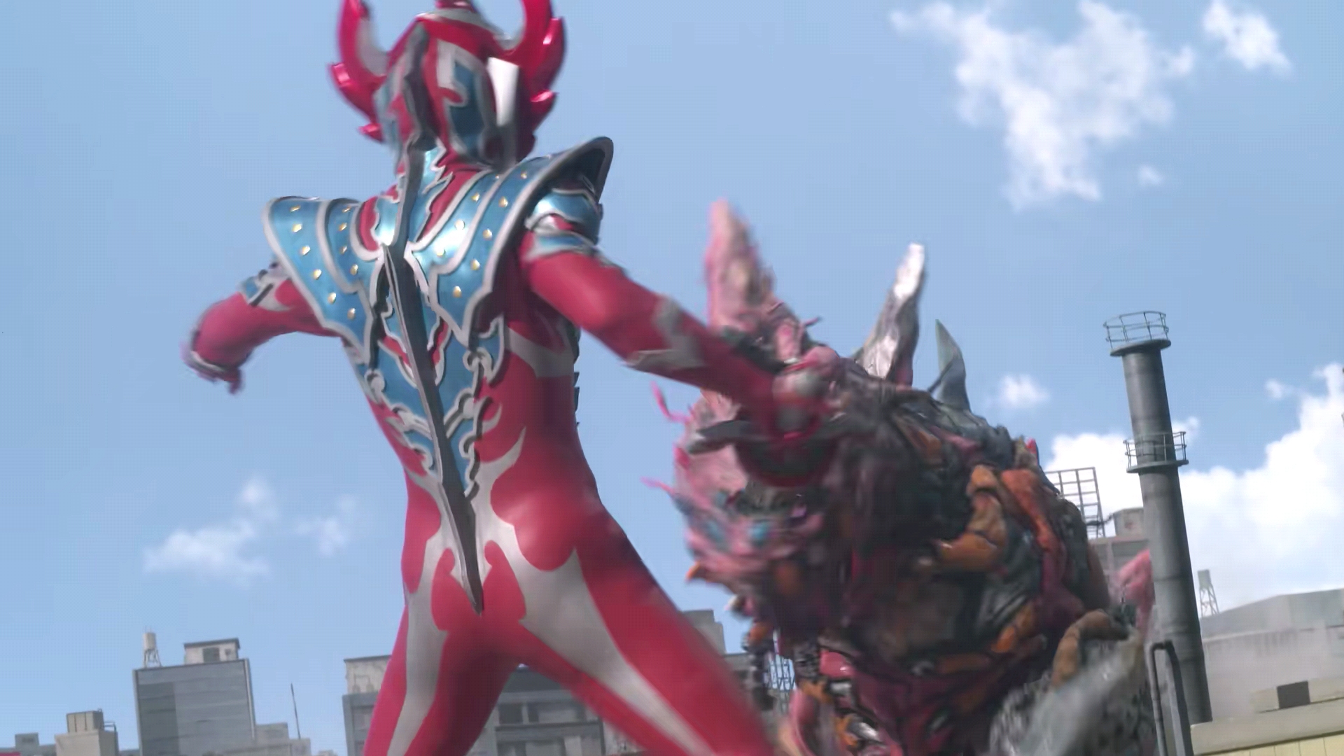 泰迦奥特曼第24集最强怪兽乌拉 美利花智能机器人使命 连接关掉乌拉_奥特曼机器人