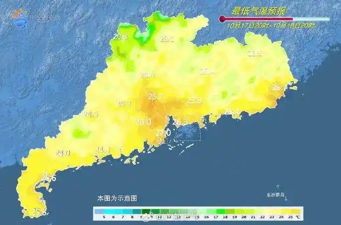 广东冷空气影响范围_台风“风神”和冷空气联手了_广东下周降温
