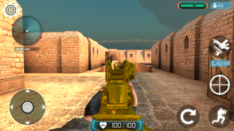 反恐精英手机版Critical Strike Portable 街机模式_反恐精英手机版Critical Strike Portable 团队合作模式_反恐精英作弊器